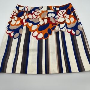 Etcetera Skirt Sz 8 Hippie 70s Style Multicolored MIDI